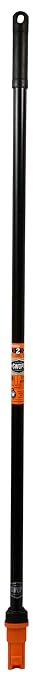 SWOPT Premium Angle Broom Head & 48" Steel Interchangeable Handle Cleaning Bundle