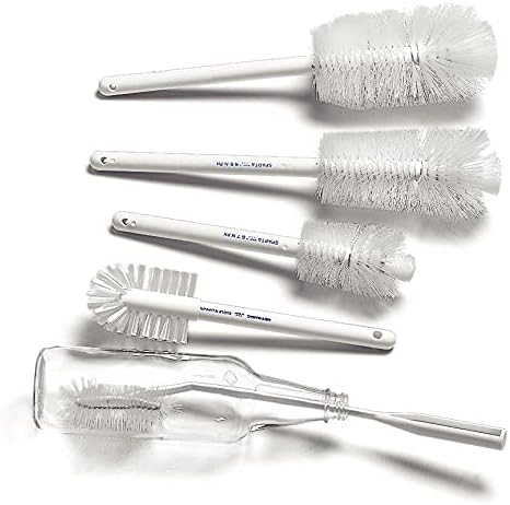 SPARTA Pint Brush, Glassware Cleaning Brush for Kitchen, Restaurant, and Cleaning, Polyester, 12 Inches, White