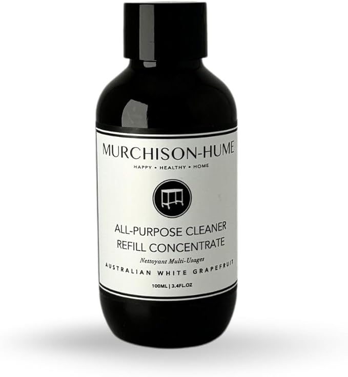 Murchison-Hume All-Purpose Cleaner Bundle - Vegan, Plant-Based, and Biodegradable Formula, Safe for Household Surfaces Ready to Use & Refill Concentrate Australian White Grapefruit