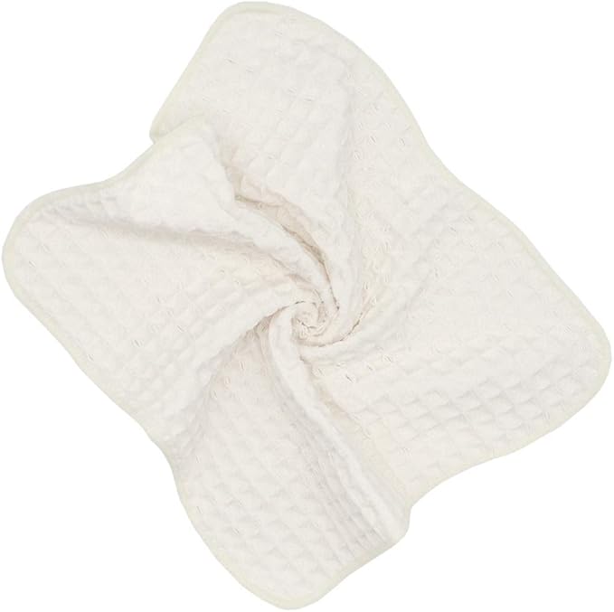 Microfiber Kitchen Cleaning Cloth Thick Dish Rags Waffle Weave Washcloths Dish Cloths Ultra Absorbent Odor Free 12inch X 12inch 6 Pack Beige