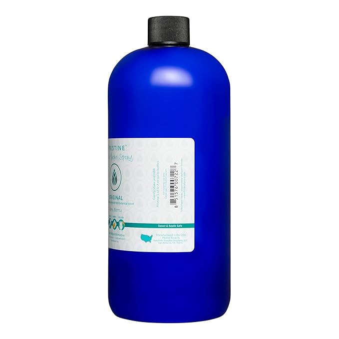 Toilet Paper Spray - As Seen on Shark Tank, More Natural Personal Cleansing Wipes & Flushable Wet Wipes Alternative, Spray Toilet Paper to Create Flushable Wipe, Original, 32 fl oz Refill