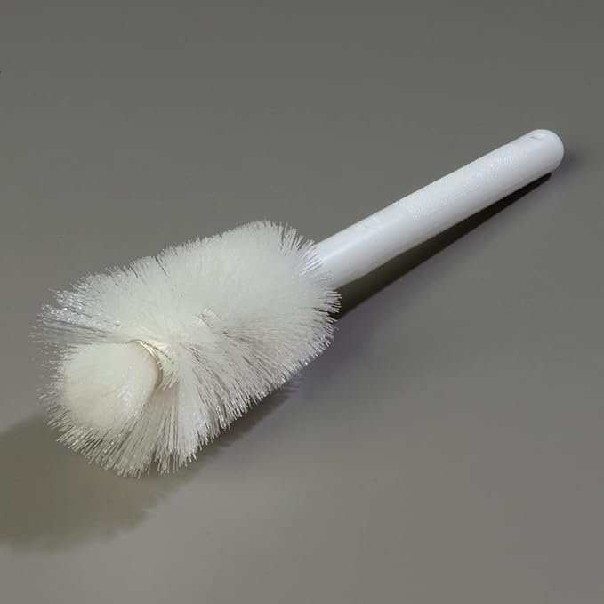 SPARTA Pint Brush, Glassware Cleaning Brush for Kitchen, Restaurant, and Cleaning, Polyester, 12 Inches, White