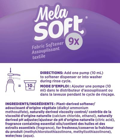MelaSoft Spring Breeze Fabric Softener 96 loads