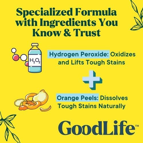 Oxy Citrus Stain Remover and All-Purpose Cleaner - Plant-based Multi-Purpose Cleaning Spray, Perfect for Mattress, Carpet, Floors, Restrooms, Kitchen, Countertops, and More - 32 oz