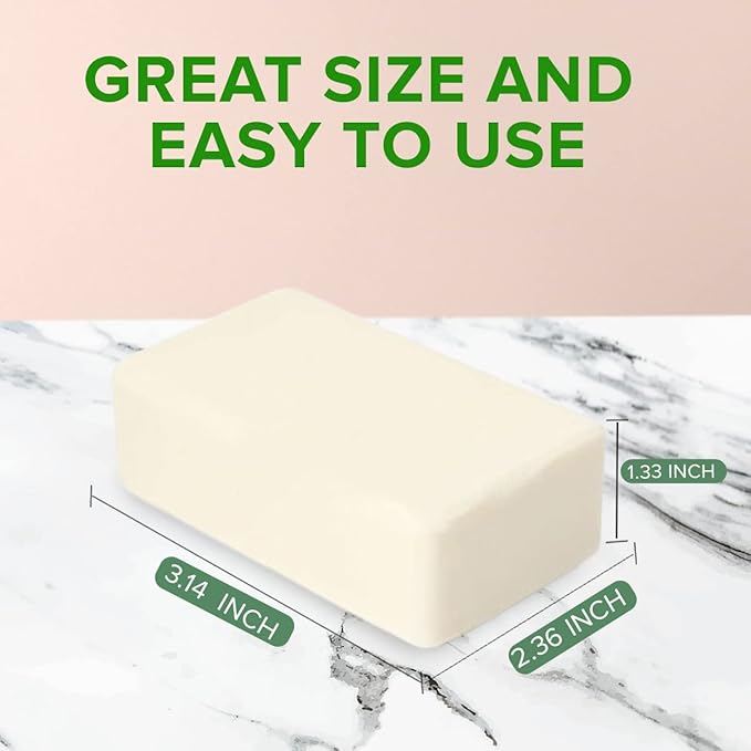 Natural Non-Toxic Dish Washing Block Soap - Dyes And Fragrance Free - Vegan Cruelty-Free Eco-Friendly And Zero Waste Dishwashing Handmade Solid Bar Soaps Detergent & Biodegradable (Lemon Bundle)