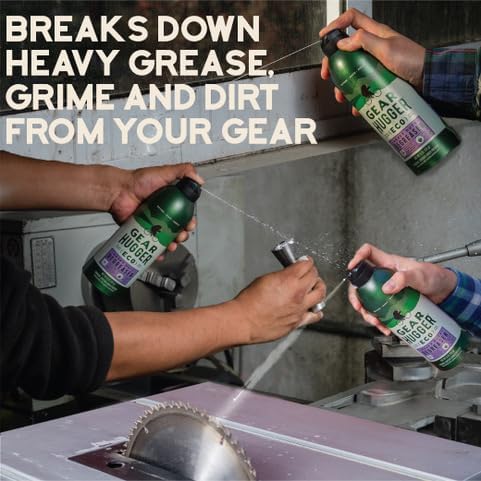 Degreaser - Eco-Friendly (11 oz, Pack of 2), Degreaser Cleaner Spray - Oven Cleaner, Grill Cleaner & Brake Cleaner, Dissolves Grease & Grime - Plant-Based, No Petroleum, Non-Toxic, No PTFE