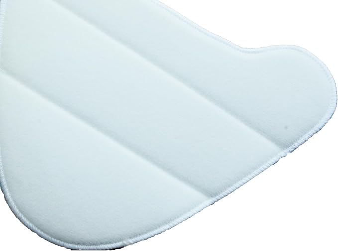 3 Pack Reusable Replacement Refills Steam Mop Pads Compatible with Hoover WH01100 WH20200, Microfiber Washable Cleaning Pads Fits for Vax S2 S2C S3 S3S, 12.6×8.7Inch