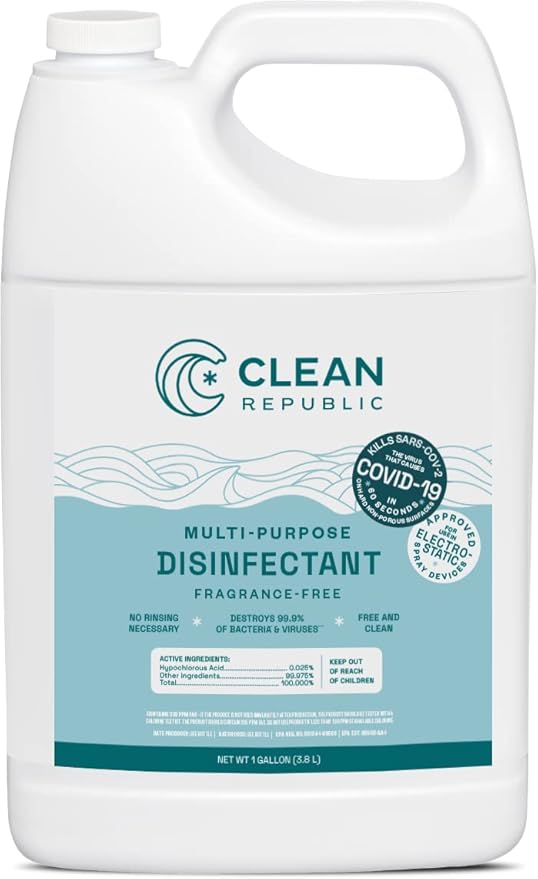 Clean Republic Multi-Purpose Disinfectant Cleaner, 1 Gallon Bottle