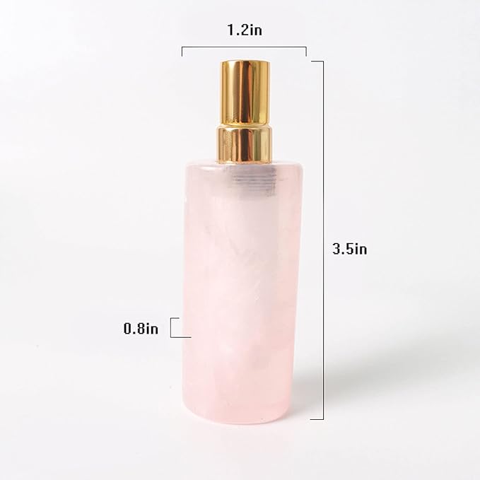 small crystal spray bottle, perfume spray, fine mist spray, (pink1)