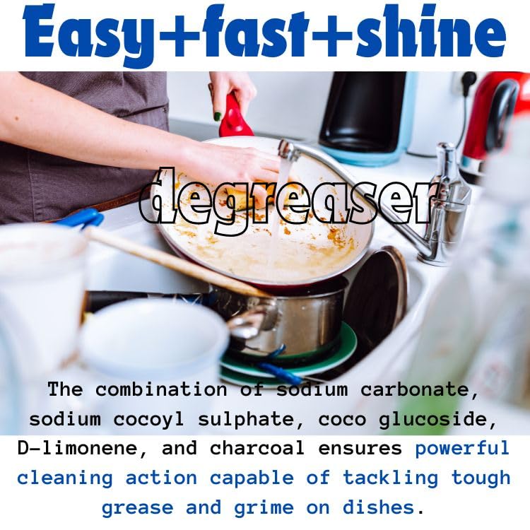 New Concentrated 1g dish washing paste 99% natural Heavy degrease stainless cleaner baby bottle Naturally effective formula