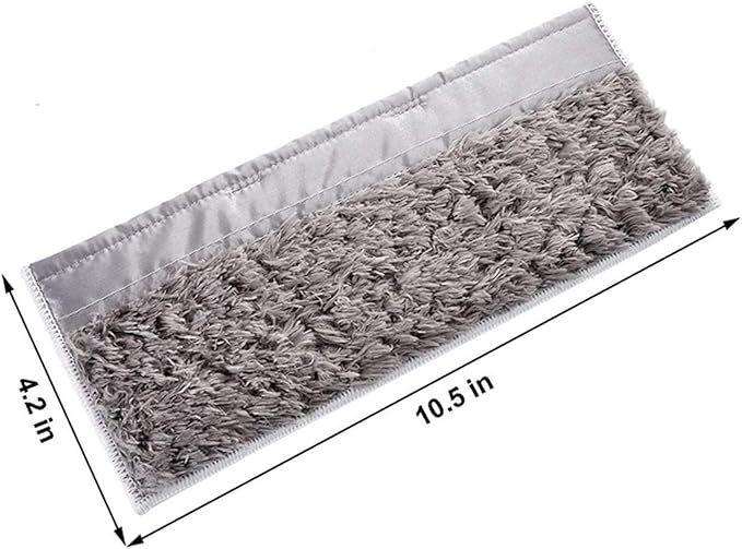 Washable and Reusable Dry Wet Mopping Pads Replacement Parts Compatible for iRobot Braava Jet m6 (6110) (6012) (6112) (6113) Ultimate Robot Mop Pads Accessories (4 Dry Pad)