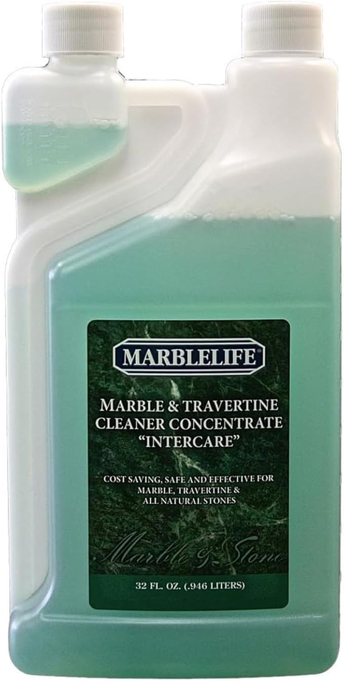 Marble & Travertine Cleaner Concentrate Intercare, 32oz