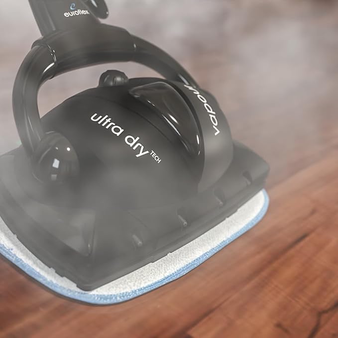 Vapour M2R Steam Mop with Ultra Dry Steam®; "CR Recommended" by Consumer Reports; 295°F & 50 PSI; Italian Engineered; Safe for Hardwood Floors, Tile, Granite, Laminate; 5 Year Warranty