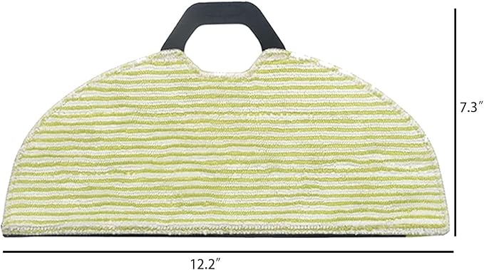 Replacement Mop Pads Refill Compatible Shark AI Robot Vacuum Cleaner AV2610WA RV2610WA RV2410WD RV2610WD RV2610WFUS Accessories Spare Parts,Part Model #: PADRVWD2(Large size 6 Pack)