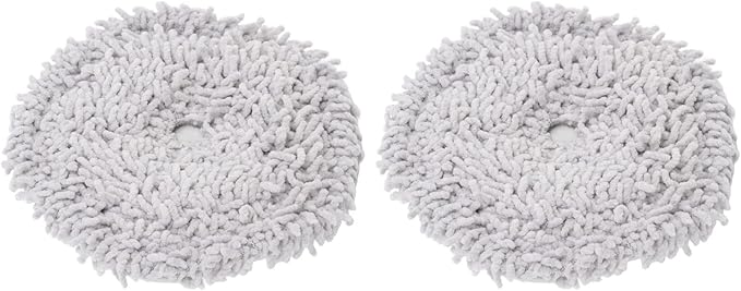 TOPINCN 2 PCS Replacement Mop Pads, Sweeper Mop Cloth Vacuum Cleaner Mop Pad Spare Parts, Vacuum Cleaner Mop Pads Cloth for Dreame W10 W10 PRO Vacuum Cleaner Accessories