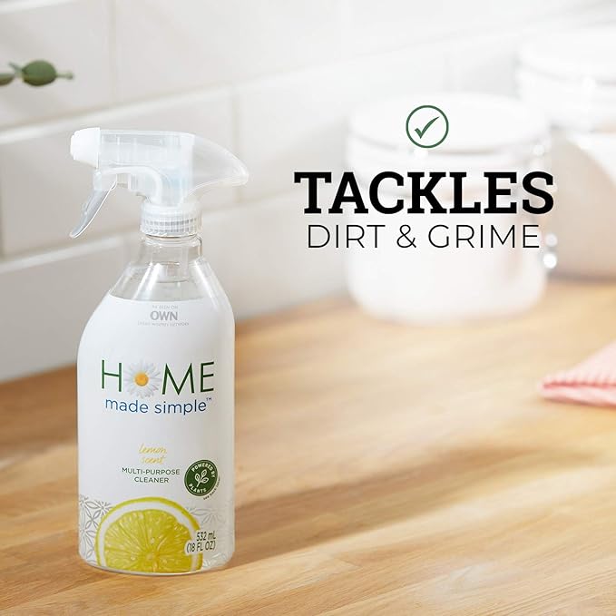 Home Made Simple All Purpose Cleaner Natural Household Surface Cleaning Spray, Rosemary Scent, 54 Fluid Ounce