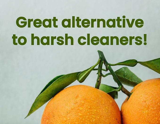 Premium Cold Pressed Orange Oil Concentrate- 32 oz (D-Limonene), Concentrated All-Natural Cold Pressed Orange Oil - Professional Grade All-Purpose Citrus Cleaner and Degreaser