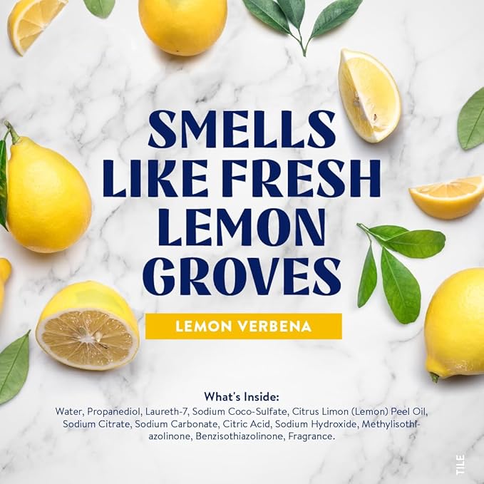Cleancult - Lemon Verbena - All Purpose Cleaner - Refillable Aluminum Bottle - Cleaner Spray that Removes Dirty & Grime - 16 oz - 2 Pack