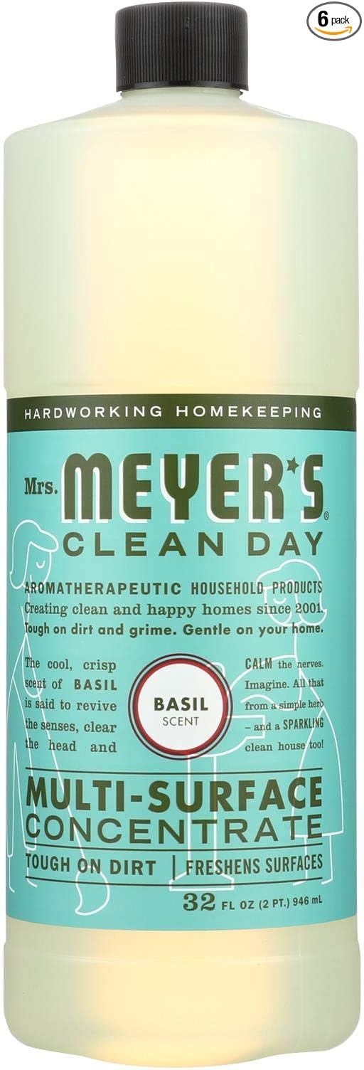 Mrs. Meyer's Multi-Surface Concentrate Basil 32 OZ