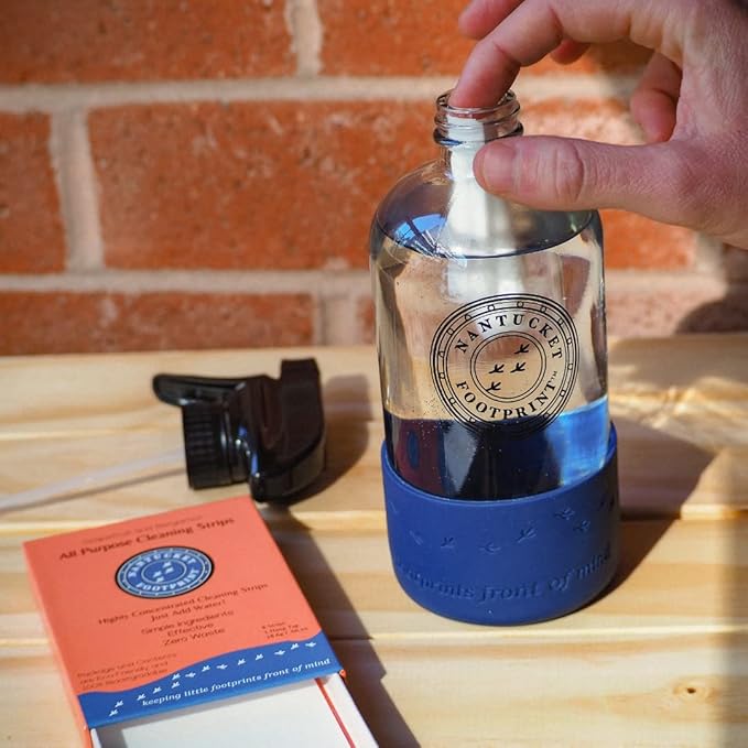 All-Purpose Bundle: All-Purpose Cleaning Sheets + Reusable Glass Bottle | Save 10%