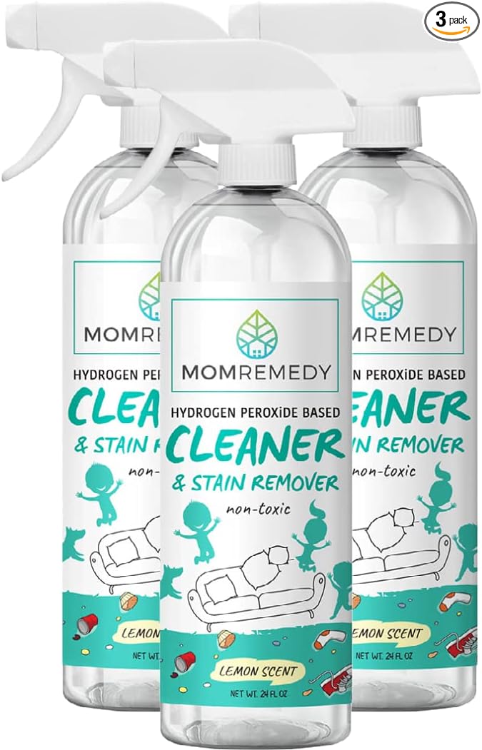 Hydrogen Peroxide All Purpose Cleaning Spray | Multipurpose Home Cleaner | Fabric and Laundry Stain Remover | All Surface Kitchen and Bathroom | Non Toxic