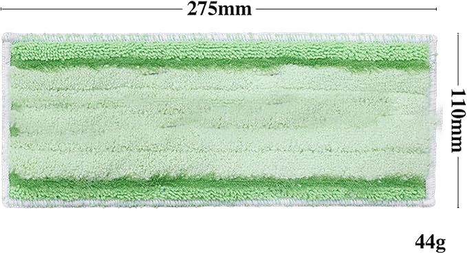 Washable and Reusable Dry Wet Mopping Pads Replacement Parts Compatible for iRobot Braava Jet m6 (6110) (6012) (6112) (6113) Ultimate Robot Mop Pads Accessories (4 Green Wet Pad)