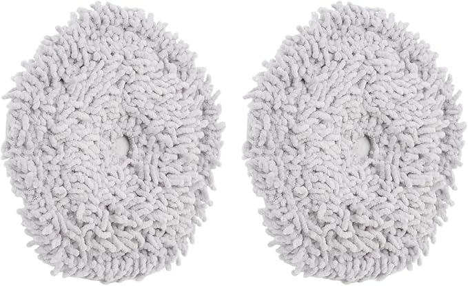 TOPINCN 2 PCS Replacement Mop Pads, Sweeper Mop Cloth Vacuum Cleaner Mop Pad Spare Parts, Vacuum Cleaner Mop Pads Cloth for Dreame W10 W10 PRO Vacuum Cleaner Accessories