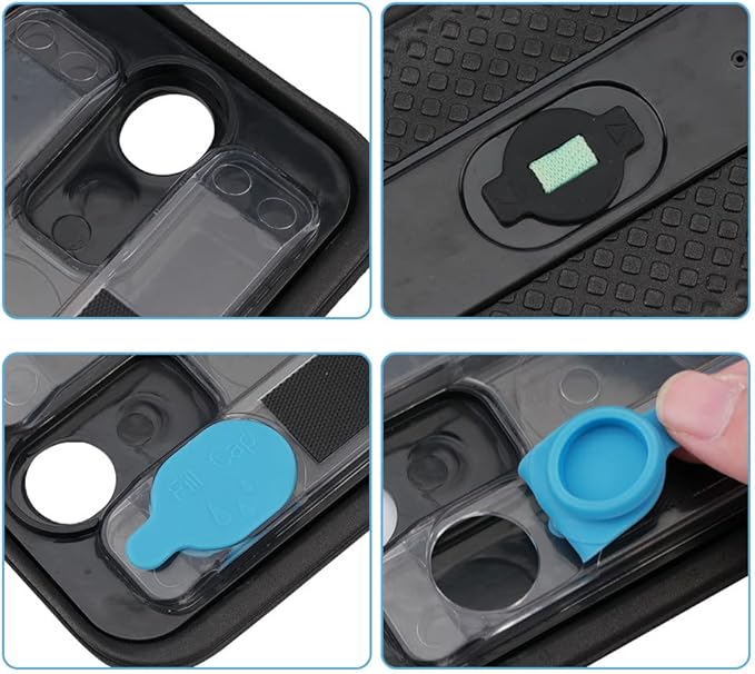 JIANWEI Vacuum Cleaner Mop Pad, 11pcs Reservoir Pad Set Parts Compatible for for Irobot Braava 380t 380T 320 Mint 4200 5200, Pro-Clean Mopping Clean Reservoir Pad(as Shown)