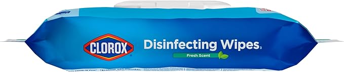 Clorox Disinfecting Wipes, Cleaning Wipes Flex Pack, Fresh Scent, 75 Count (Pack May Vary)