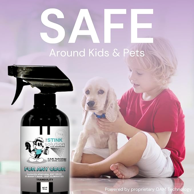 Odor Eliminator for Shoes, Sneakers, Cleats, & All Footwear | Best Shoe Deodorizer for Smelly Feet | Fast, Safe, Natural Formula to Eliminate Foot Odor - Tranquility 1 16 oz, 1 4 oz