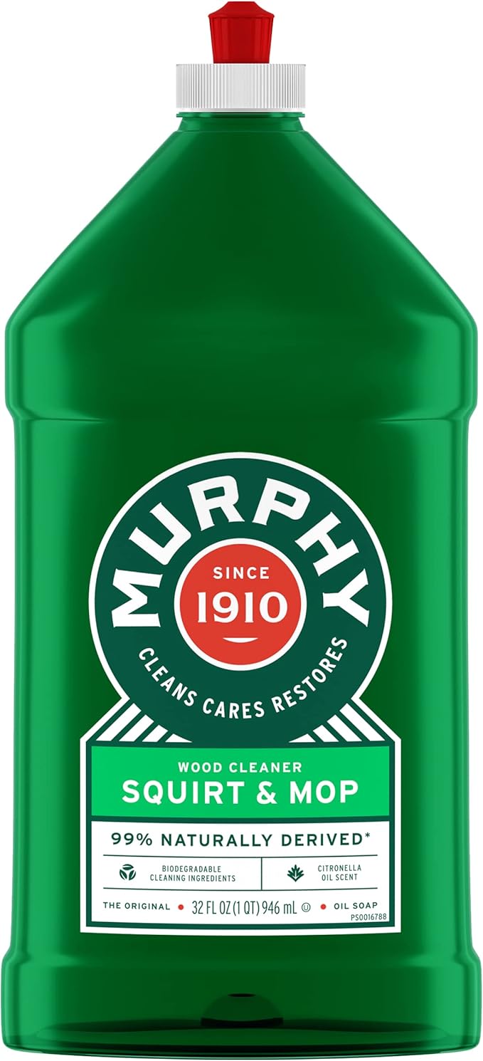 Murphy's Oil Soap Squirt and Mop Wood Floor Cleaner - 32 Fluid Ounce (Packaging May Vary)