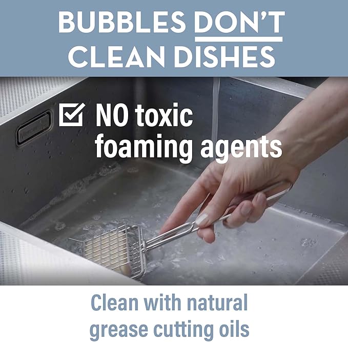 Natural Dish Soap Bars | 3 Pack | Concentrated Non-Toxic Dish Washing Soap | Plastic Free | Use with Soap Shaker for Zero Waste Dishwashing Detergent