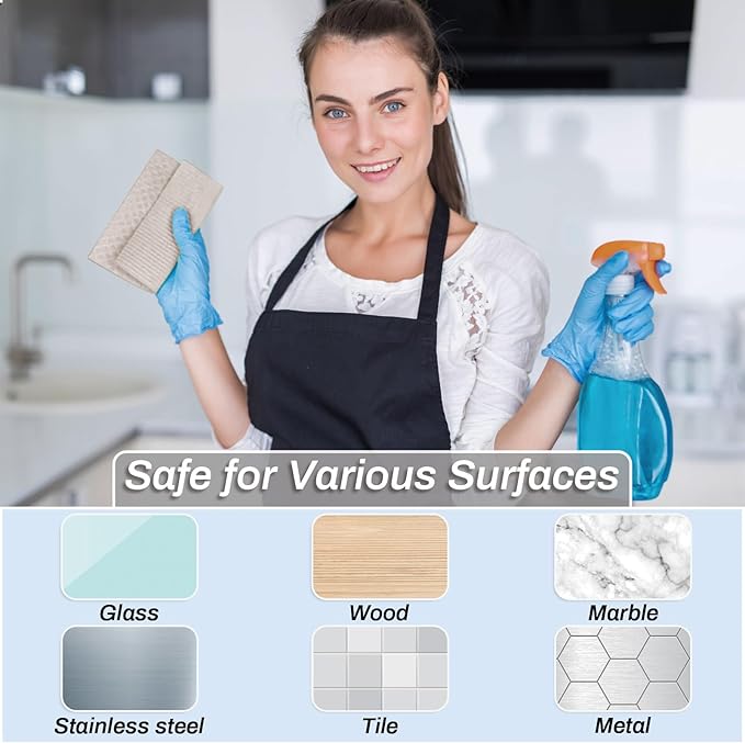 11 Pack Kitchen Swedish Dishcloths, Reusable Kitchen Dish Rags Sponge Cleaning Cloths Cellulose Dishcloths for Kitchen Washing Dish Counters