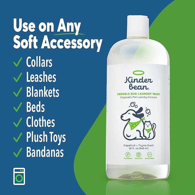 Ultimate Pet Odor Eliminator Bundle (2pk) - Stain & Odor Remover and Laundry Wash by Kinderbean