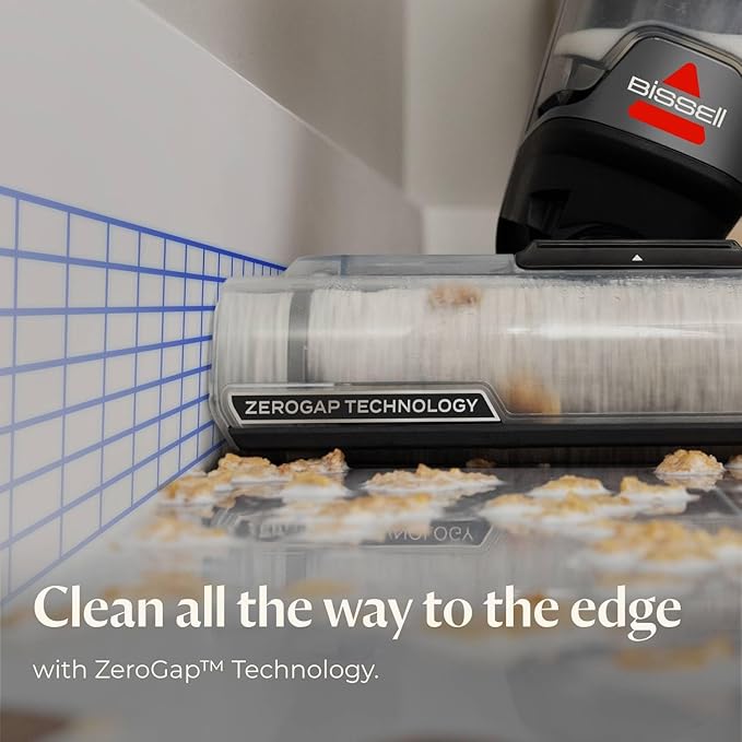 Bissell® CrossWave® OmniForce™ Edge Cordless Multi-Surface Hard Floor Cleaner Wet Dry Vacuum with Zero-Gap Edge Technology, 3930F