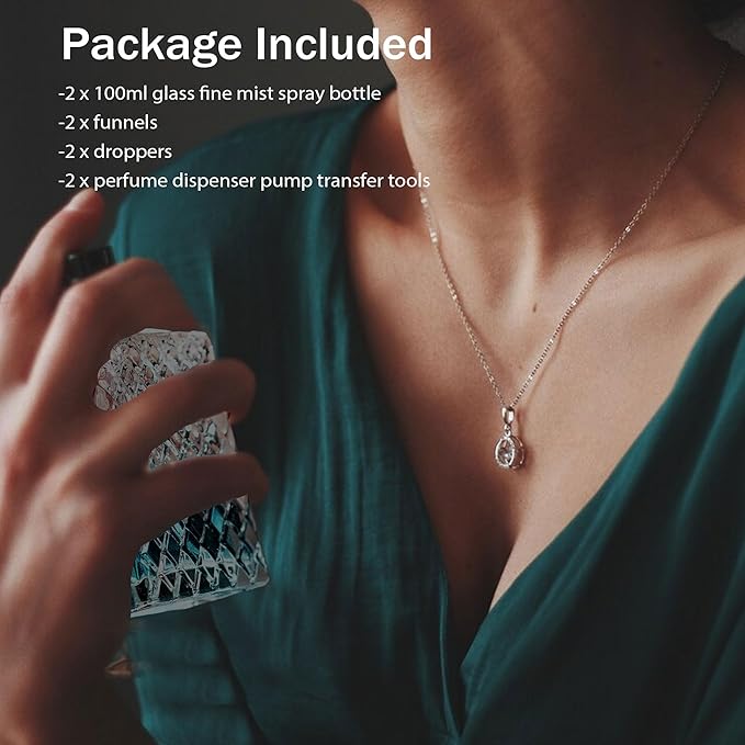 YU FENG Refillable Empty Perfume Spray Bottle Bundle