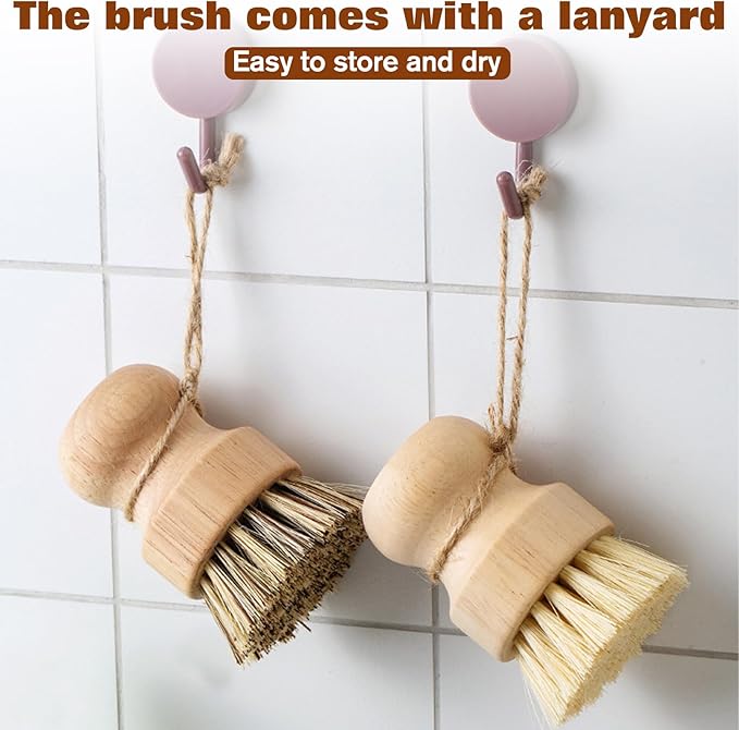 3 Pcs Cutting Board Oil Wax Applicator and Scrub Brush Set Natural Bamboo Wood Applicator for Mineral Oil Boards, Wooden Butcher Blocks, Spatulas, Spoons, Wooden Worktops, Utensil Care