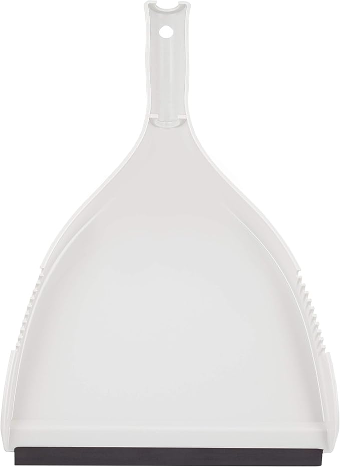 Slim Angle Broom with Dustpan with Extendable Handle 53" Long, Durable Collapsible Broom for Home, Kitchen, RV, Travel