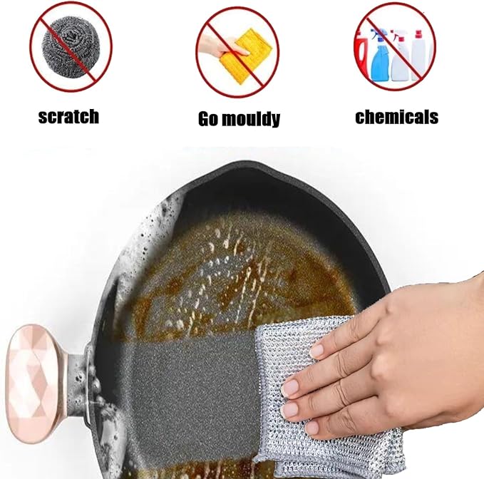 Bamboo Microfiber Cleaning Cloth-8Pcs Kitchen Wash Cloths,Wood Fiber Window Glass Rags,Micro Fiber Cloth for Cleaning Suitable for Dishes,Car Towel Rag Made From Baby Washcloths Material (silver)
