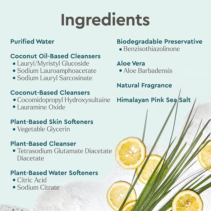 Puracy Natural Dish Soap Clean Can Refill - Plant-Based Dishwashing Soap, Non-Toxic Dish Soap, Natural Liquid Dishwashing Detergent Soap As Seen on TikTok (Organic Lemongrass, 14.4 fl oz, 3 Pack)