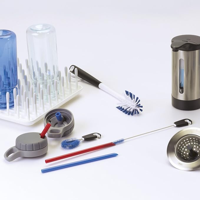 OXO Good Grips Water Bottle Cleaning Set,Blue