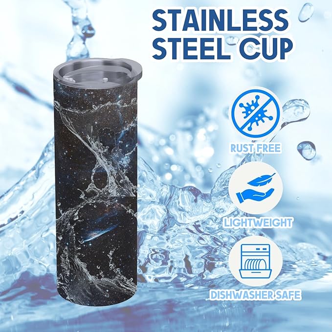 Cow Print Stainless Tumbler with lid,20oz Travel Mug, Reusable Metal Straw & Brush, Double-Wall Vacuum Bottle Cup for Coffee Wine Tea Hot and Cold Drinks,Gifts