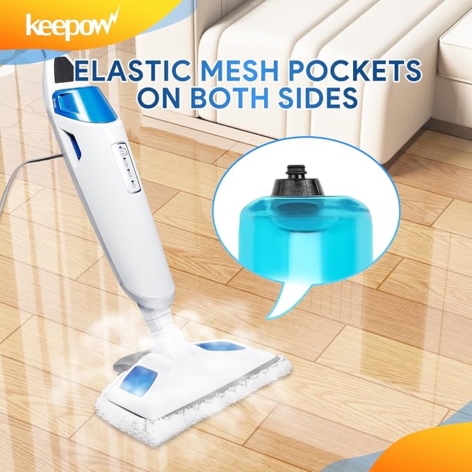 KEEPOW Steam Mop Replacement Parts 1940 Water Tank Caps and Insert Assembly for Bissell Powerfresh 19404 19402 19408 19409 1940A 1940F 1940Q 1940T 1940W B0006 Models 203-8413 2+1 Pack