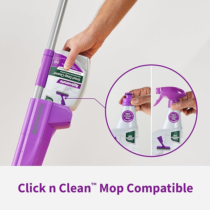 Rejuvenate Grout Deep Cleaner Cleaning Formula Instantly Removes Years of Dirt Build-Up to Restore Grout to the Original Color (32 fl oz)