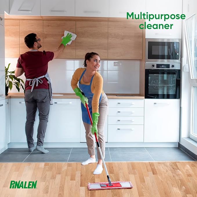 PINALEN Max Aromas Lavender Soothe Multipurpose Cleaner, Kitchen, Floor, Bathroom and Surface Cleaning Product for Home 128 fl.oz. (Pack of 4)