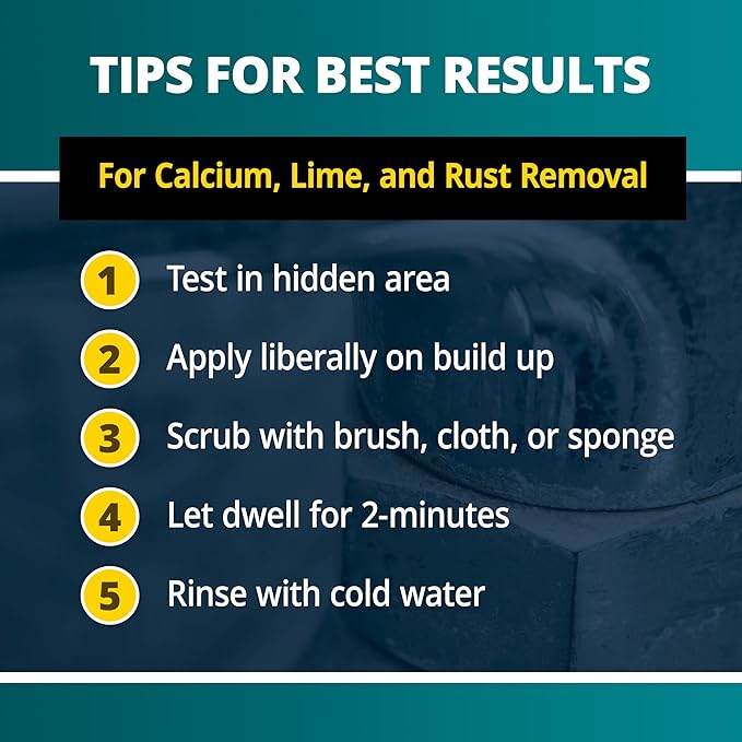 CLR PRO Calcium, Lime and Rust Remover, 1 Gallon Bottle