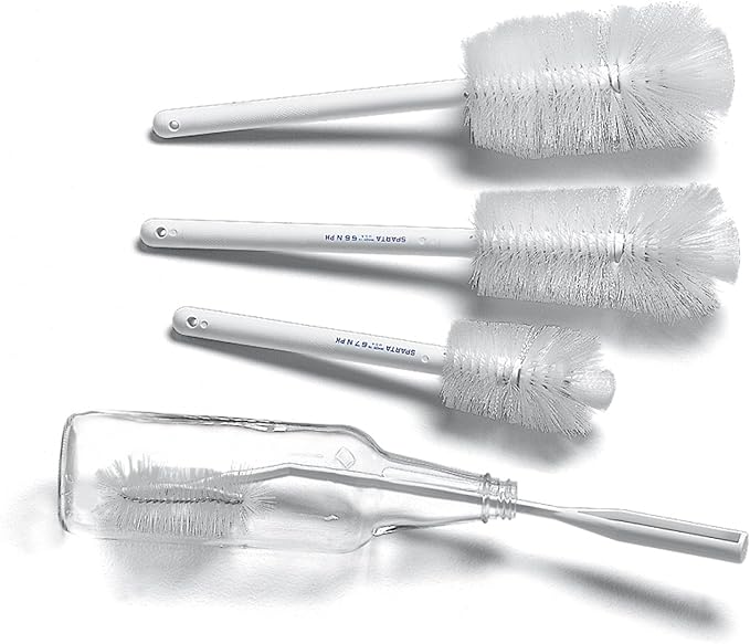 Carlisle FoodService Products 4041300 Handle Dish Brush w/2-3/4 Polyester Bristles, 12 (Pack of 2)