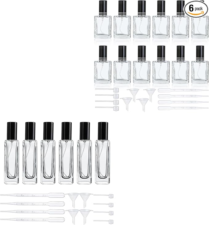 YU FENG Refillable Empty Perfume Spray Bottle Bundle
