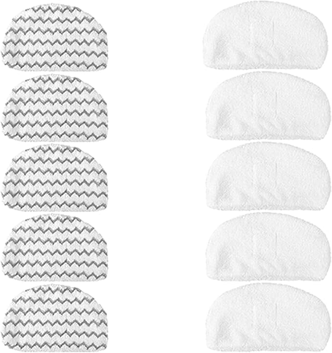 10PK Amyehouse Replacement Pads Compatible with Bissell Powerfresh Steam Mop 1940 1440 1806 1544 2075 2685 Series 19401 19404 19409 1940A 1940F 1940N 1940T 1940Q 1940W B0006 15441 15443 2181 2814