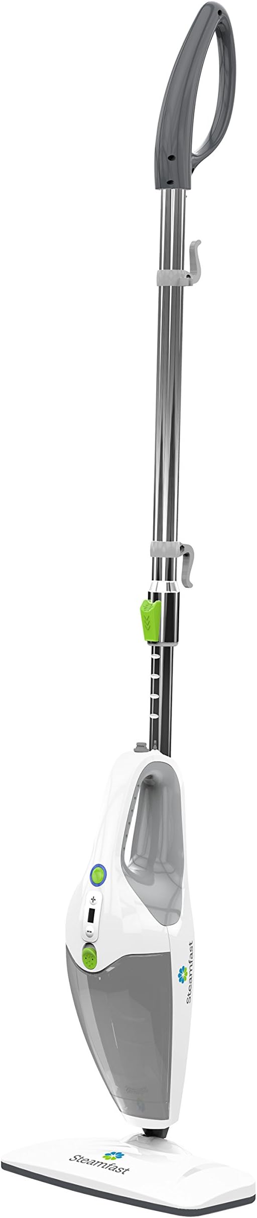 Steamfast SF-295 3-in-1 Mop, Handheld Steam Cleaner, and Fabric Steamer, 7 Steam Levels, 9 Accessories, 2 Washable Mop Pads